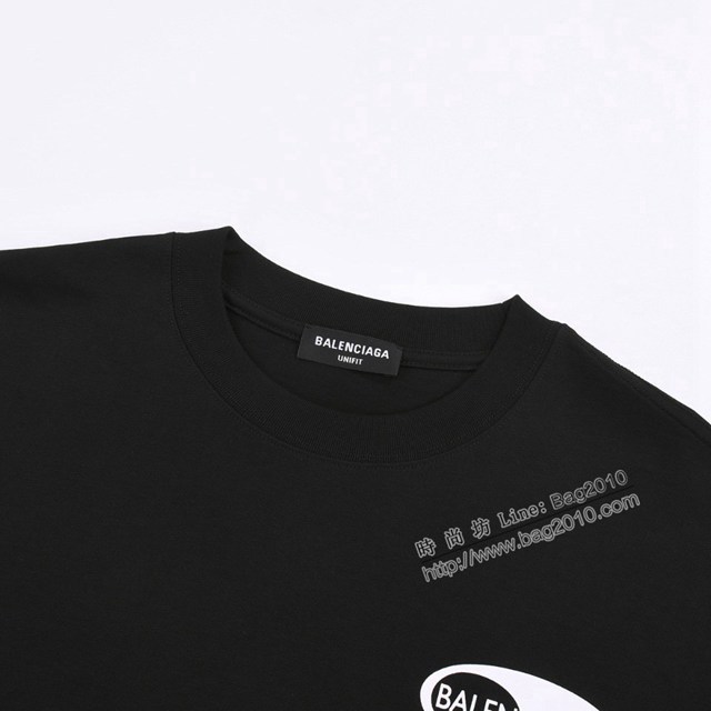 Balenciaga專櫃巴黎世家2023SS新款印花T恤 男女同款 tzy2766